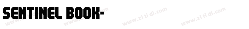 Sentinel book字体转换